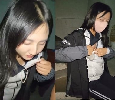 Em học sinh mút dương vật cho thầy giáo trong hành lang không người