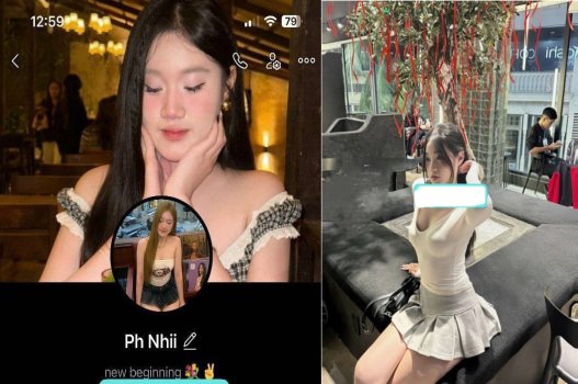 Phương Nhi nhân viên quán massage bị leak clip